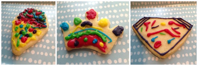 The kids had a go at decorating the cookies as well!